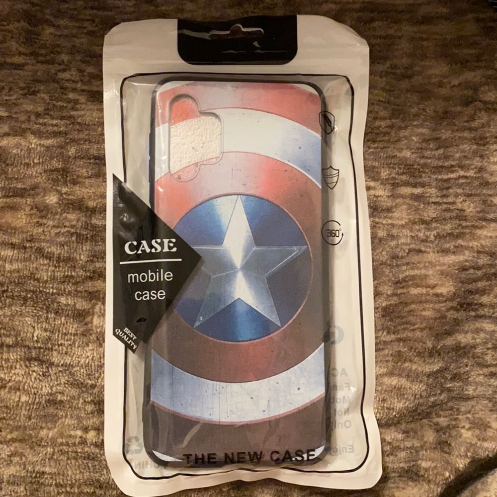 ❤️Avengers‎ Marvel Captain America Shield Samsung A32 5G Phone Case💙